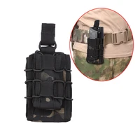 tactical molle magazine pouch 9mm 45acp 5 56 mag holster open top pistol mag pouch double layer rifle magazine holder for m4 ak