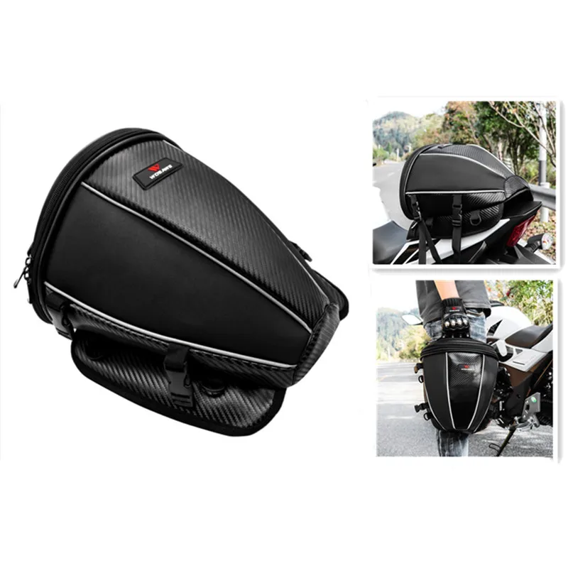 Сумка на заднее сиденье мотоцикла рюкзак кросс боди В рыцарском стиле Боковая