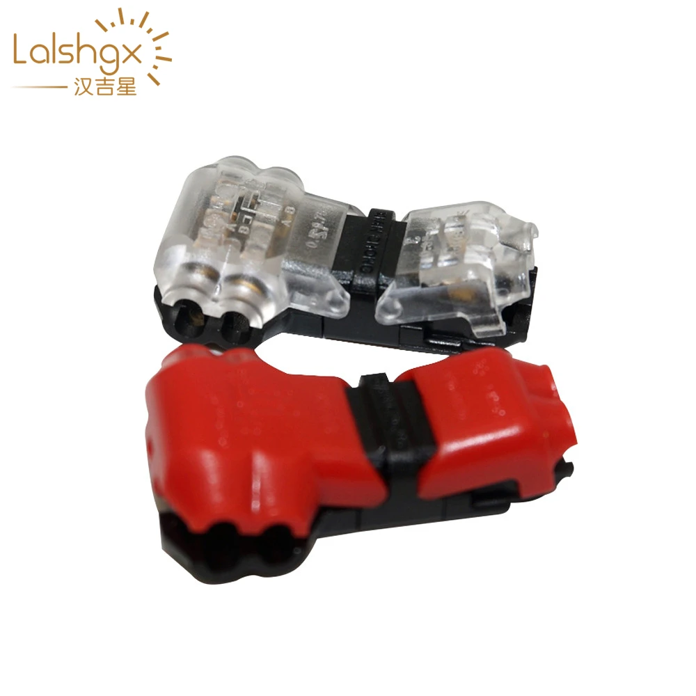 10 шт. быстроразъемные проводные соединители для светодиодных лент кабеля электрических клеммных блоков AWG22-18 1-2pin on.