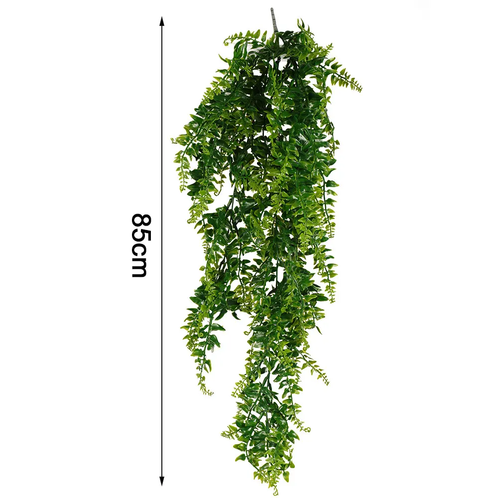 5 вилок искусственные листья пластиковые растения лоза стены висит сад гостиная