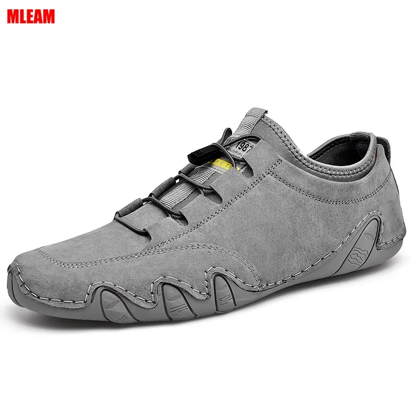 

Зимняя новая обувь для мужчин плюс бархатная теплая мягкая удобная обувь на плоской подошве повседневные кроссовки для водителя размера пл...