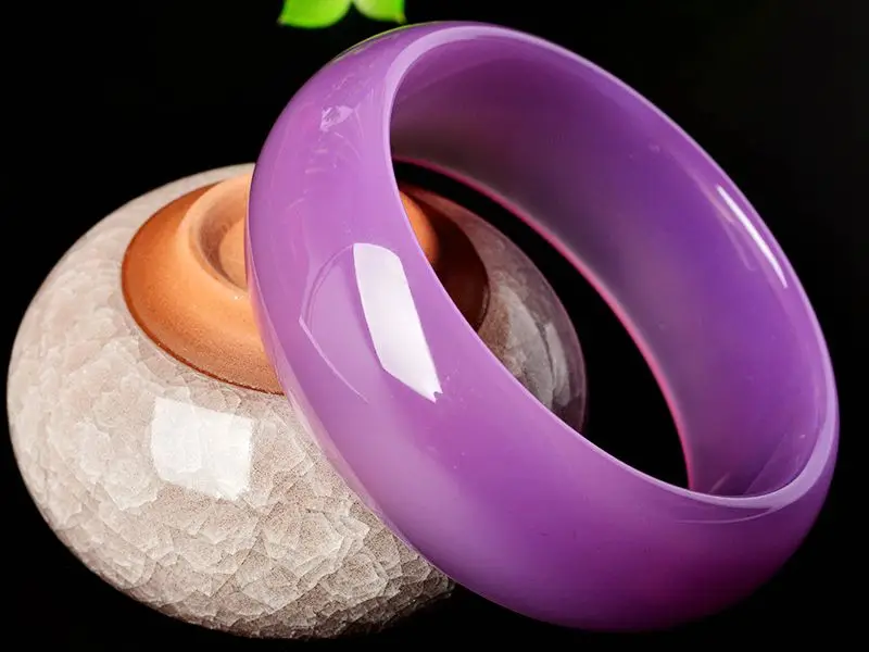 Бутик Гибискус нефрит meel плюс широкий браслет натуральная пудра прозрачный