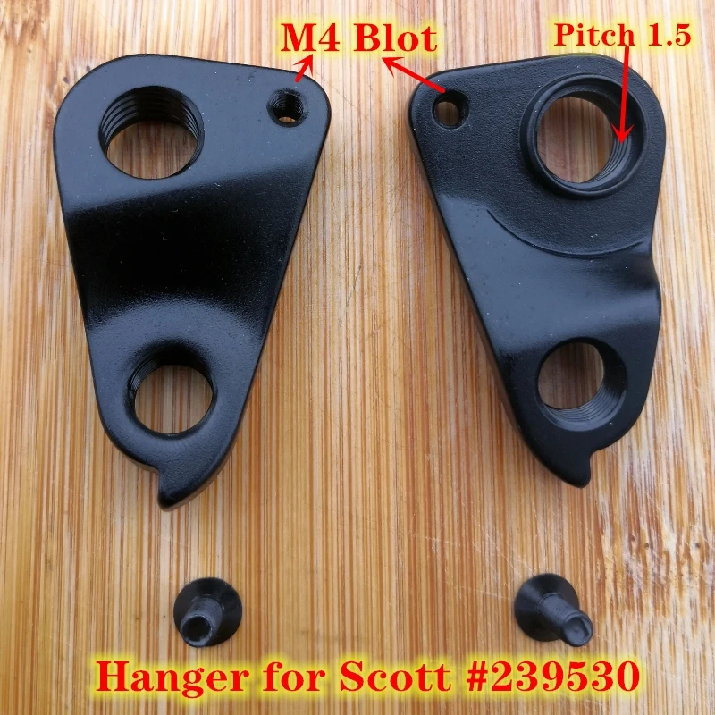 

2pc Bicycle rear derailleur hanger For KHODAABLOOM FARNA DISC cott #239530 M4 bolt Scott Foil Addict Gravel Solace MECH dropout