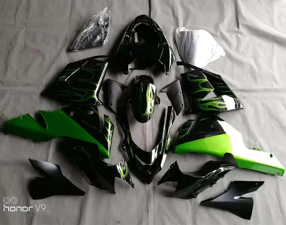 ZX10R 04 05 корпус обтекателя мотоцикла Рабочая рамка Крышка бака боковая панель