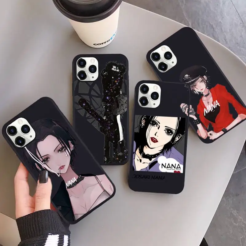 

Oosaki Nana Sexy amine Phone Case for iPhone 13 12 11 mini pro XS MAX 8 7 6 6S Plus X SE 2020 XR