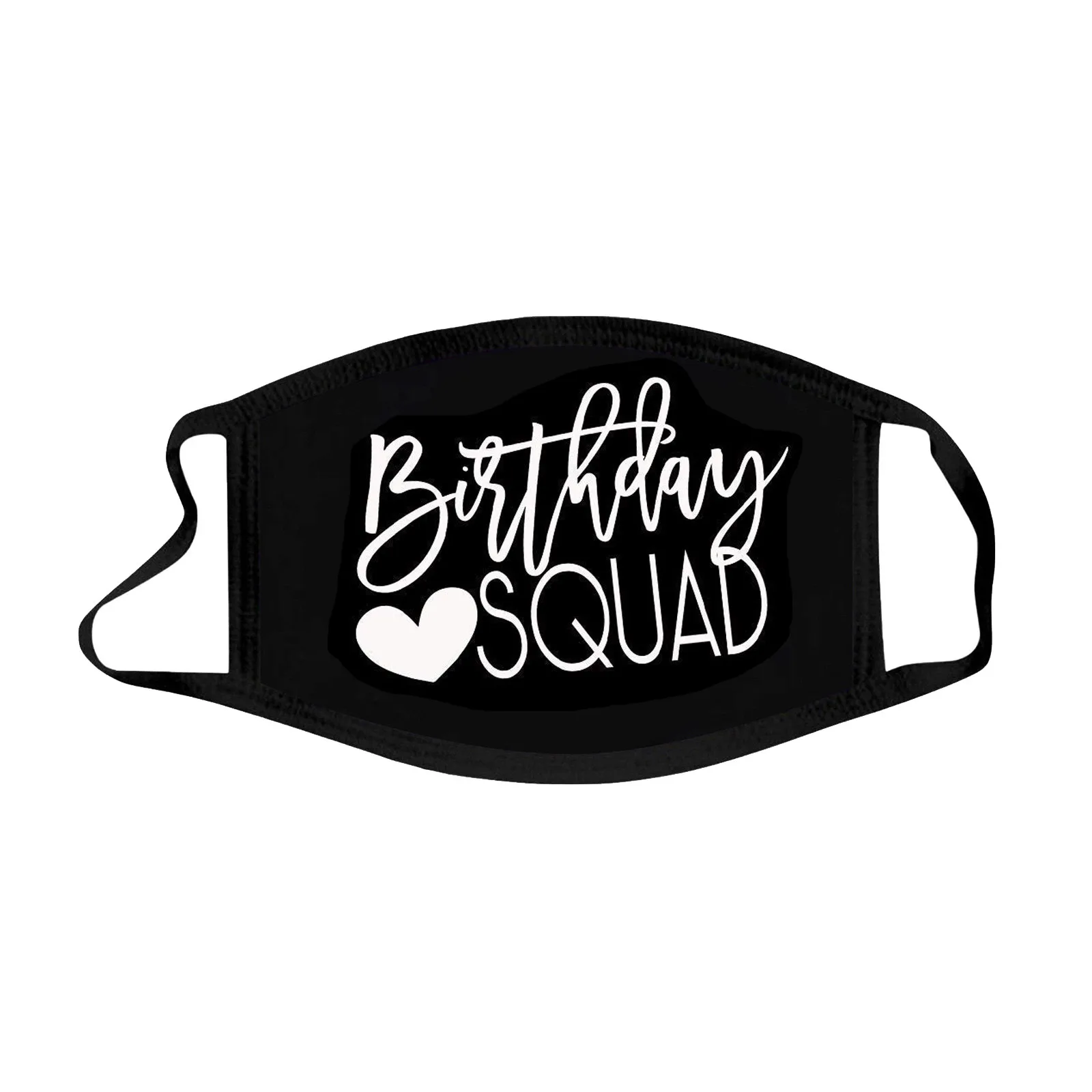 Модная бандана для взрослых Cosplay Black Hotsalemask с принтом на день рождения