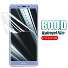 Защитная пленка для Sony Xperia 1 10 10 Plus acro S LT26w C S39h C4 E1, полное покрытие, мягкая Гидрогелевая пленка, HD защитная пленка