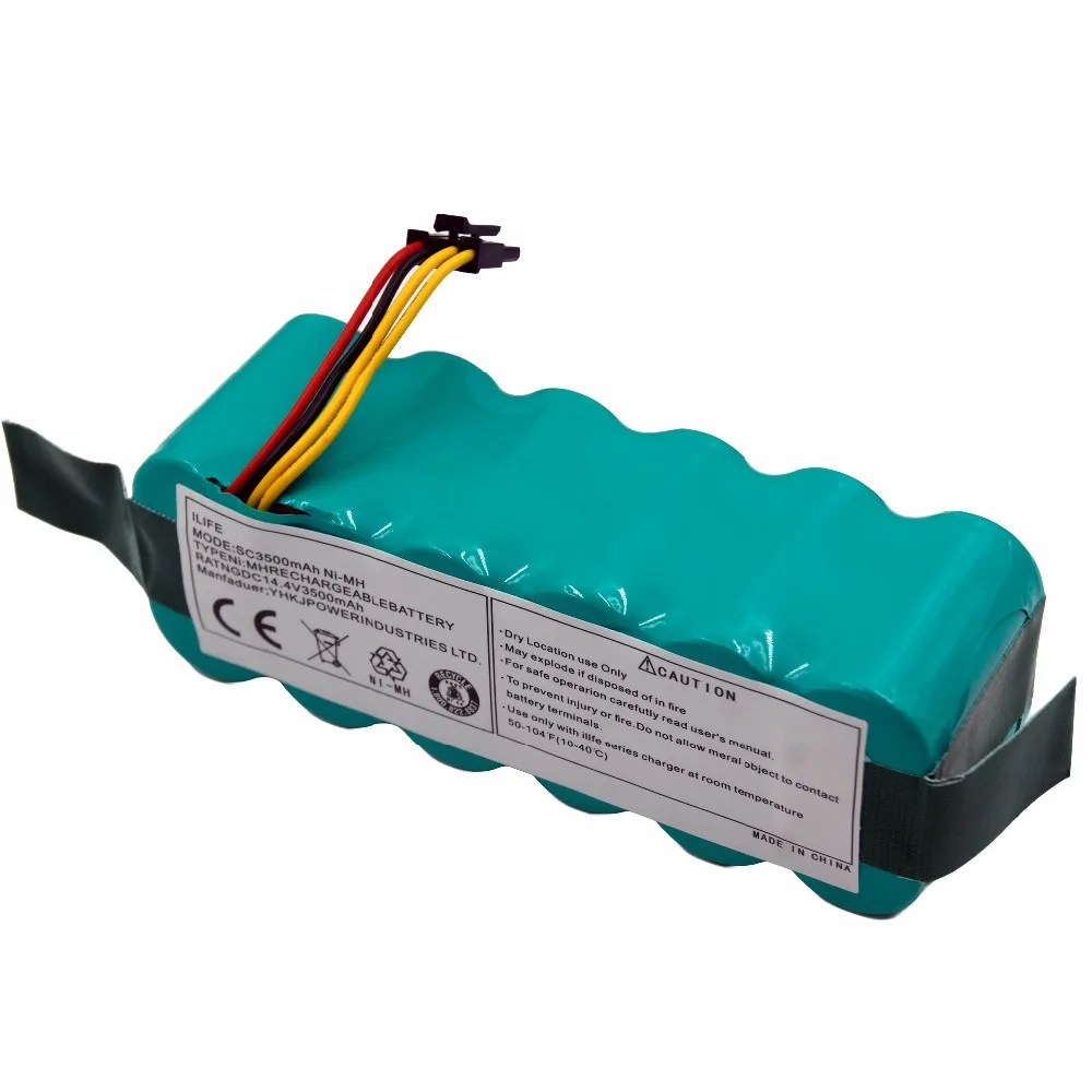 

14.4V SC 3500mAh NI-MH Rechargeable Vacuum Cleaner Battery for Ecovacs CR120 Dibea Panda X500 X580 Kk8 Haier Sweeping Robot
