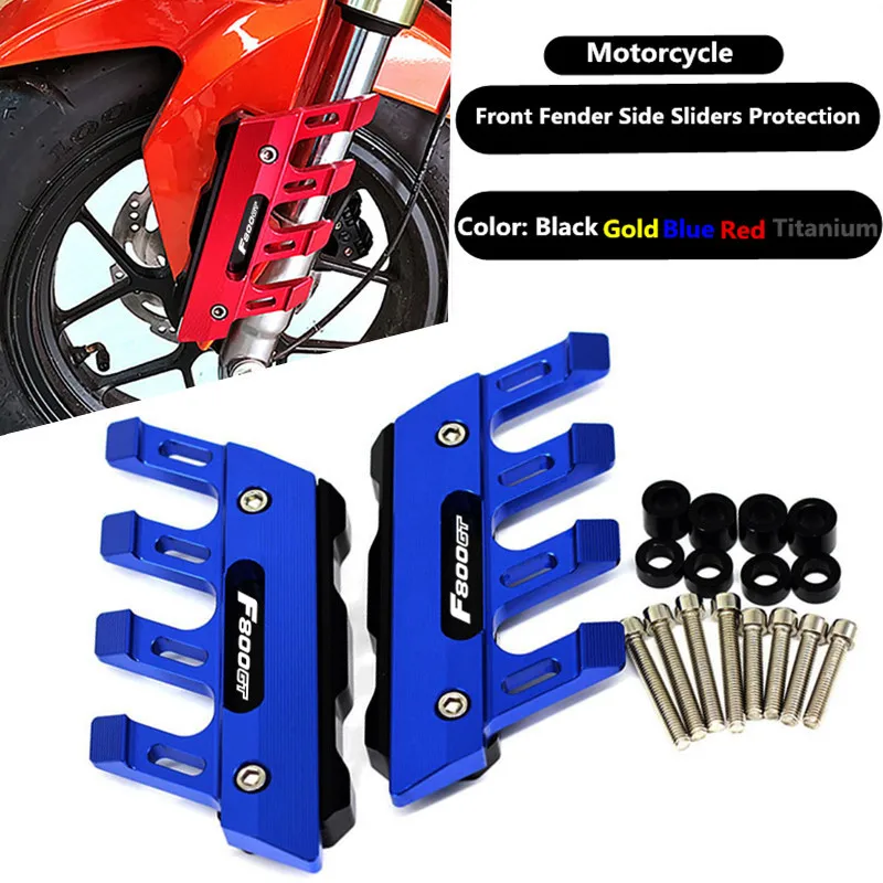 

Aluminum Motorcycle Front Brake Disc Caliper Brake Caliper Guard Protector Cover For BMW F800GT F800ST F800 GT/ST Fender Cover