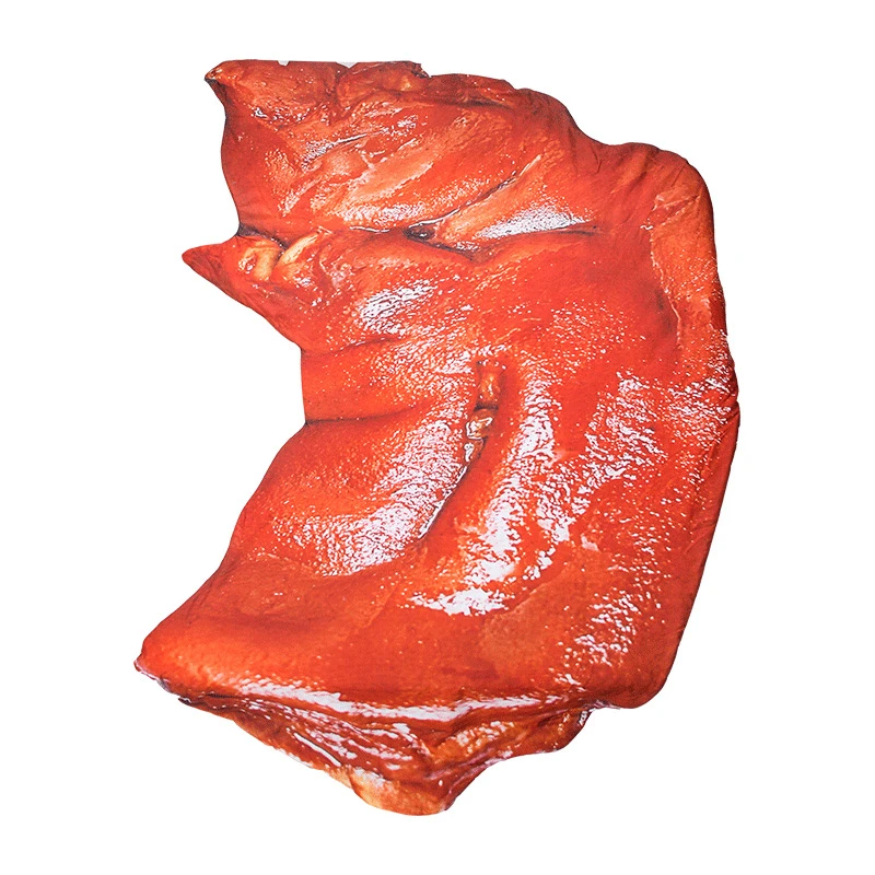 

RFWCAK Modern And Simple Polyester 3D Printing And Dyeing Spoof Blanket Steak Ice Cream Pattern Comfortable AndWarm Foot Blanket