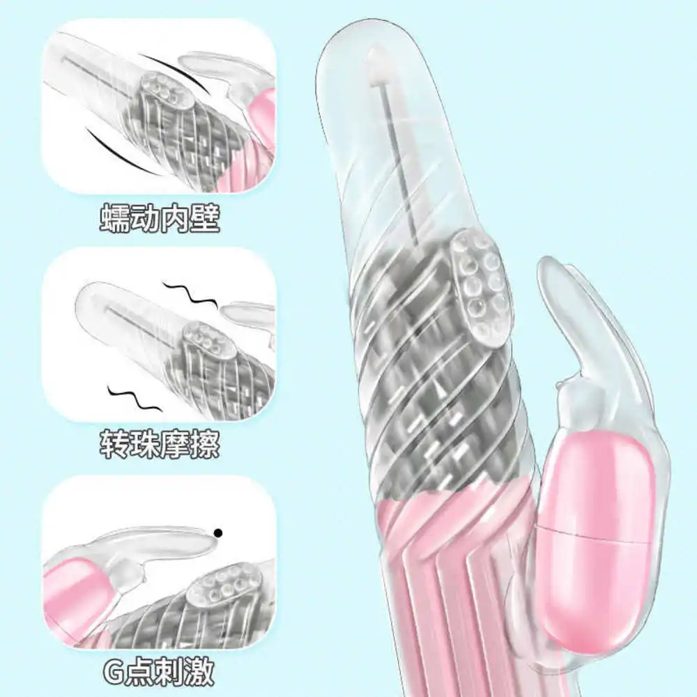 Вибратор для точки G женщин фаллоимитатор стержень секс-игрушка кролик