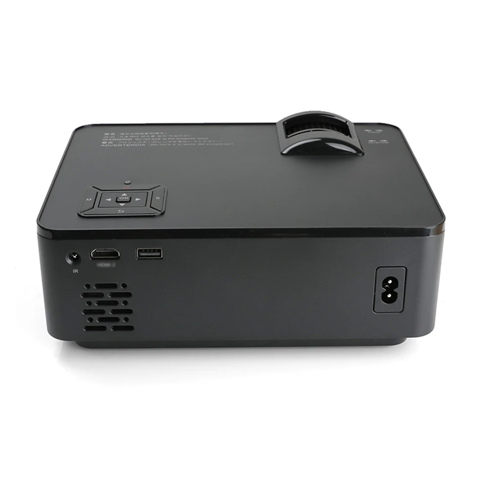 Мини-проектор SD150 с ЖК-дисплеем и возможностью подключения к порту 2400 люмен