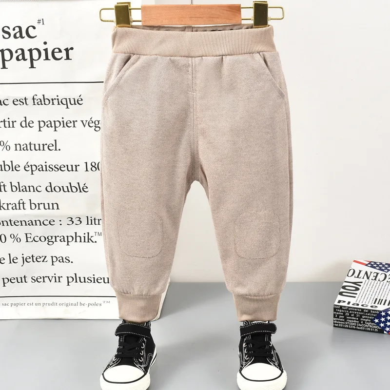 Штаны для мальчиков на весну детская одежда высокого качества штаны-шаровары