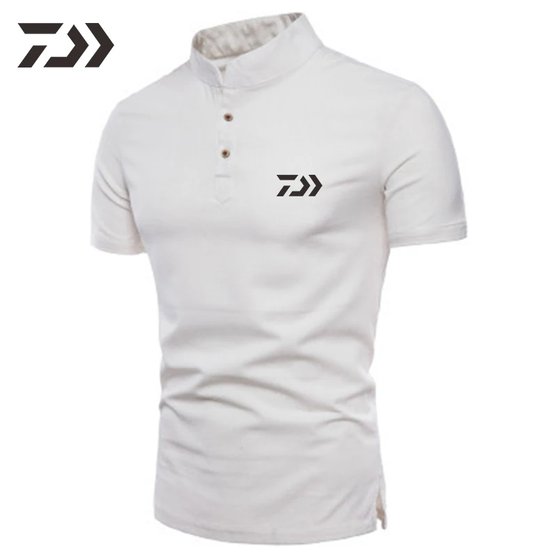 Летняя одежда для рыбалки дышащие футболки мужской топ с защитой от пота