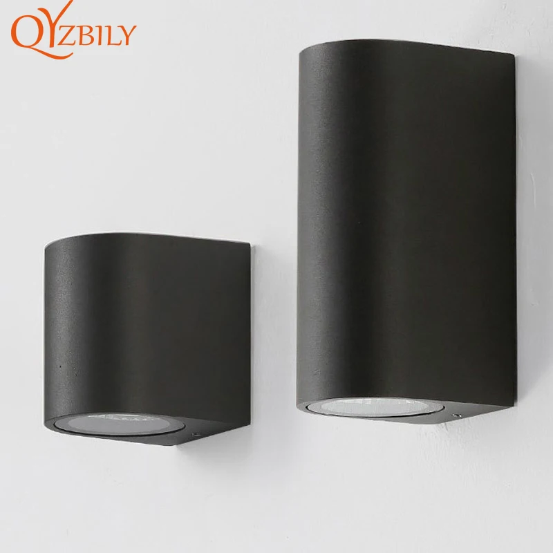 Светодиодная настенная уличная лампа современный водонепроницаемый светильник