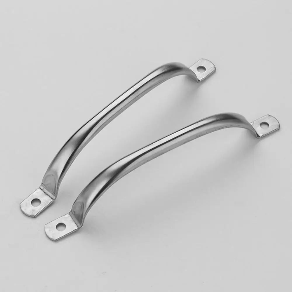 Дверные ручки из нержавеющей стали 304 ручка для кухонного шкафа серебристого