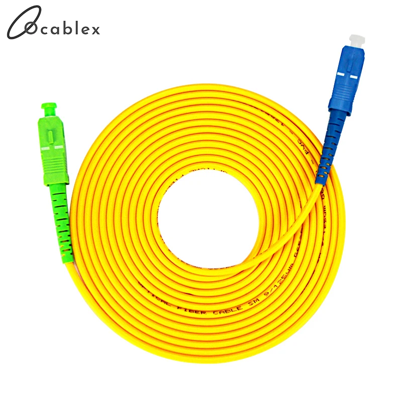 2 метра SC UPC К APC Одномодовый симплексный оптический Волоконно-оптический
