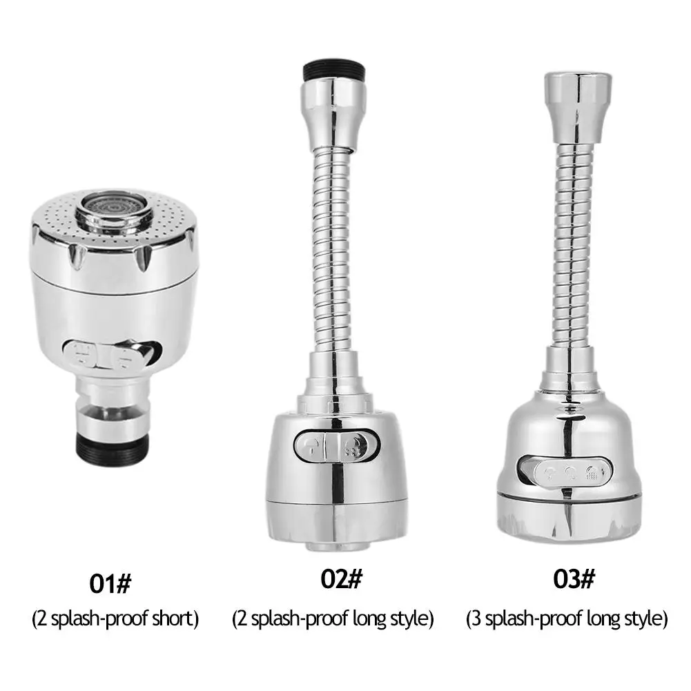 

Rotatable Tap Aerator Kitchen Sink Shower Bubbler Sprayer Faucet Connector Kitchen Bathroom Water Faucet Accessories Parts