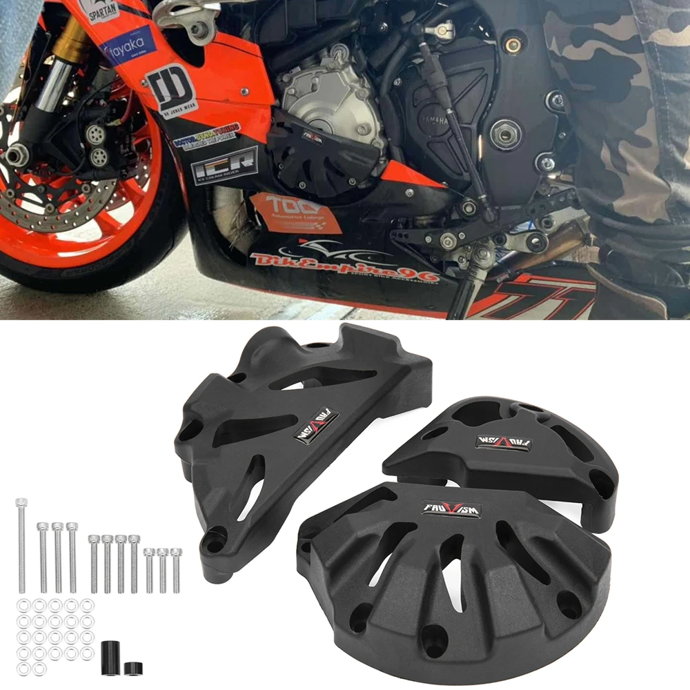 Защитный чехол для двигателя мотоцикла статора ползунок с рамкой Yamaha MT10 R1/M 2015 2016