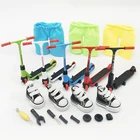 Двухколесный фингерборд из сплава, детский велосипед BMX, набор для скейтборда, Tech Mini Skate, настольная игра, игрушки для мальчиков