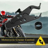 universal cnc motorcycle cruise control throttle lock assist retainer relieve stress throttle control system grip black