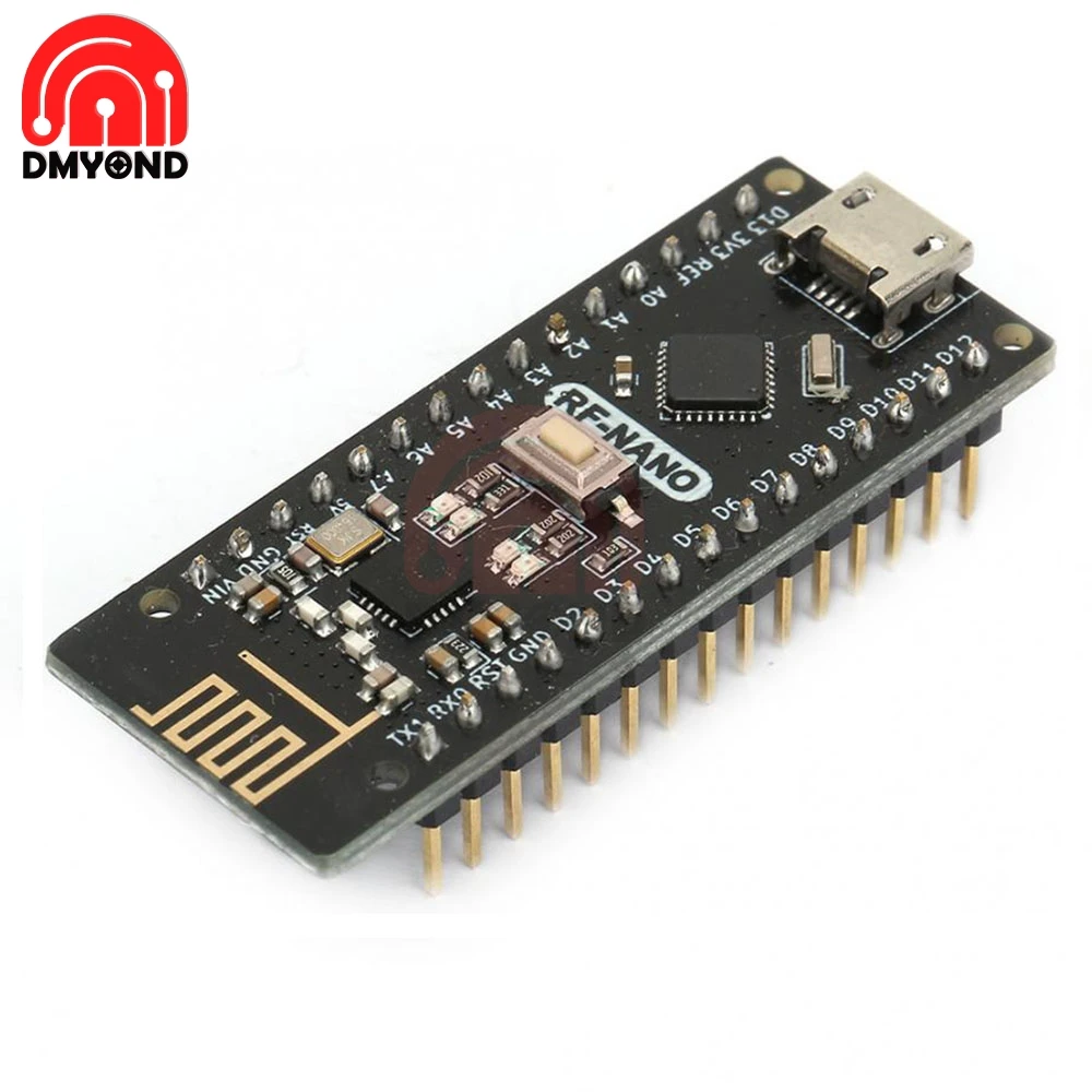Nano V3.0 CH340G NRF24l01 Беспроводная плата разработки Micro USB интегрированная беспроводная
