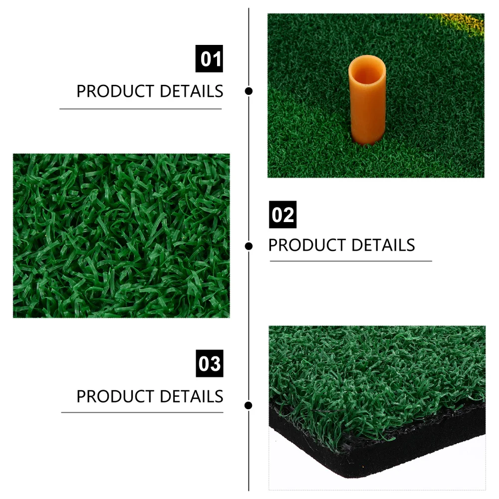 

1 Set Practice Pad Practice Mat Tee Practice Hitting Mat for Indoor Outdoor
