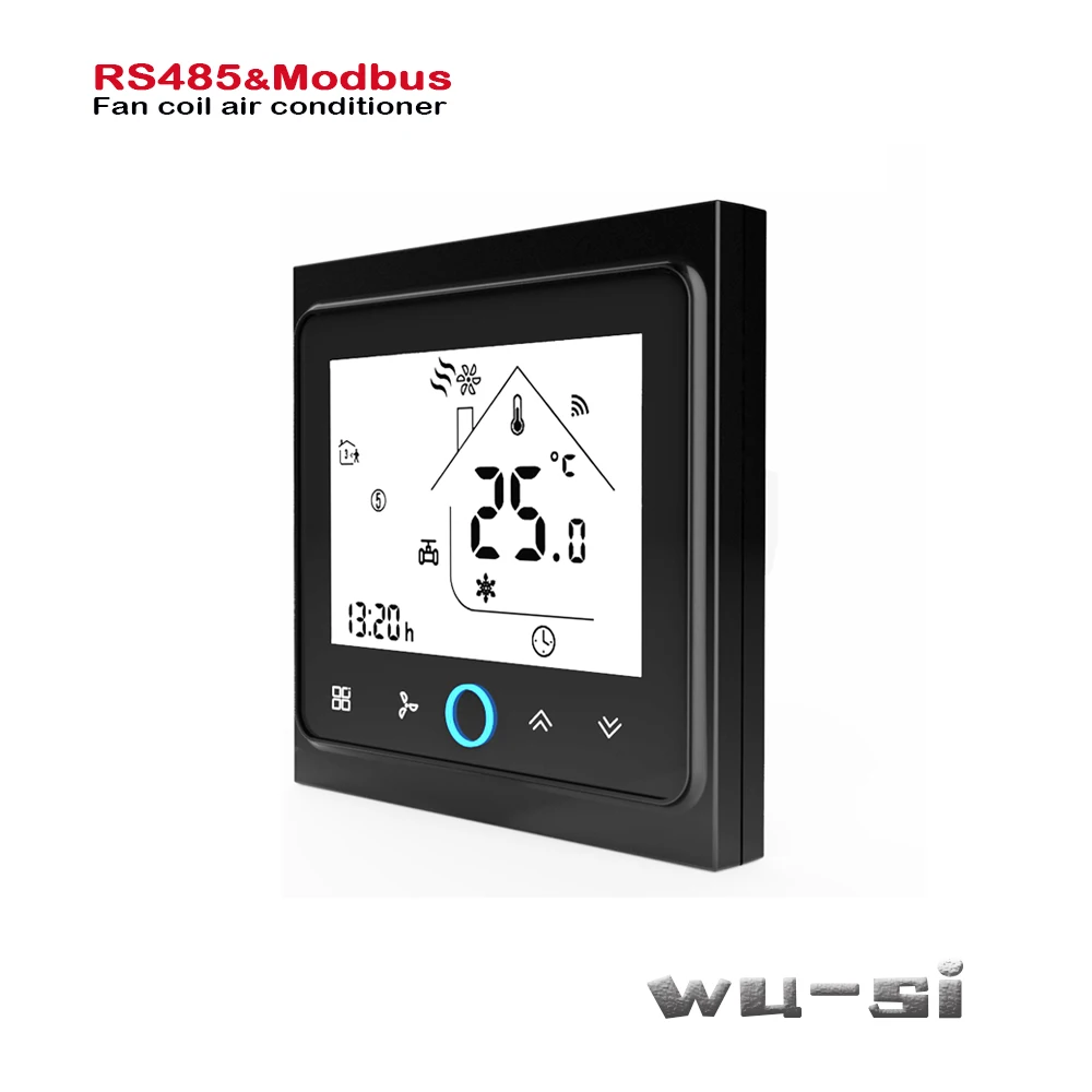 2 трубный термостат Modbus и RS485 RTU для связи тепловой или холодный 95 240 В переменного