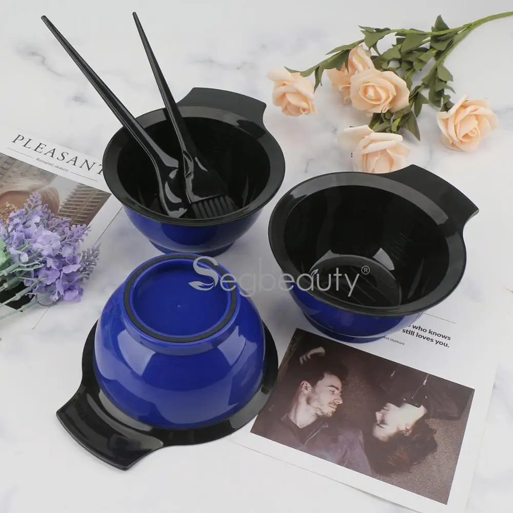 Окрашивание Волос Segbeauty 3 шт. пластиковая чаша для окрашивания волос аксессуары
