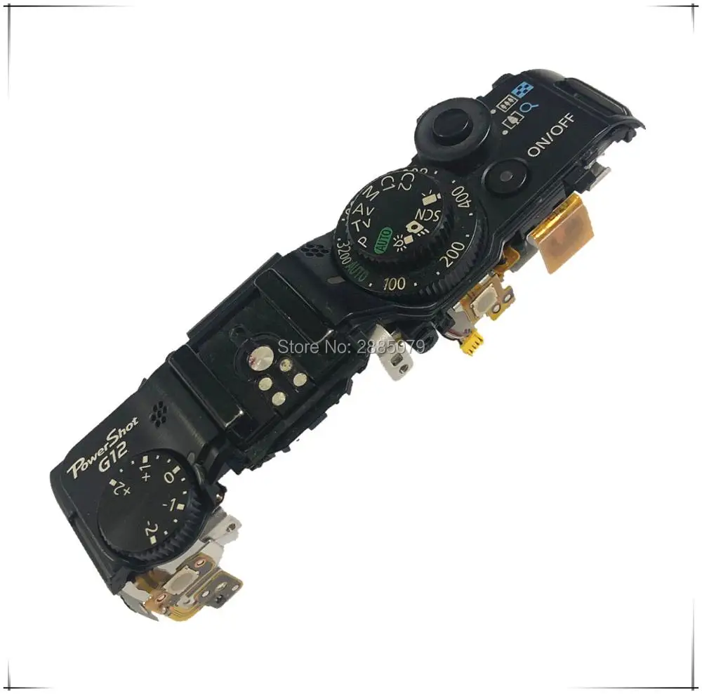 

Оригинальные запасные части для Canon G12, чехол в сборе с затвором кнопка выключателя питания