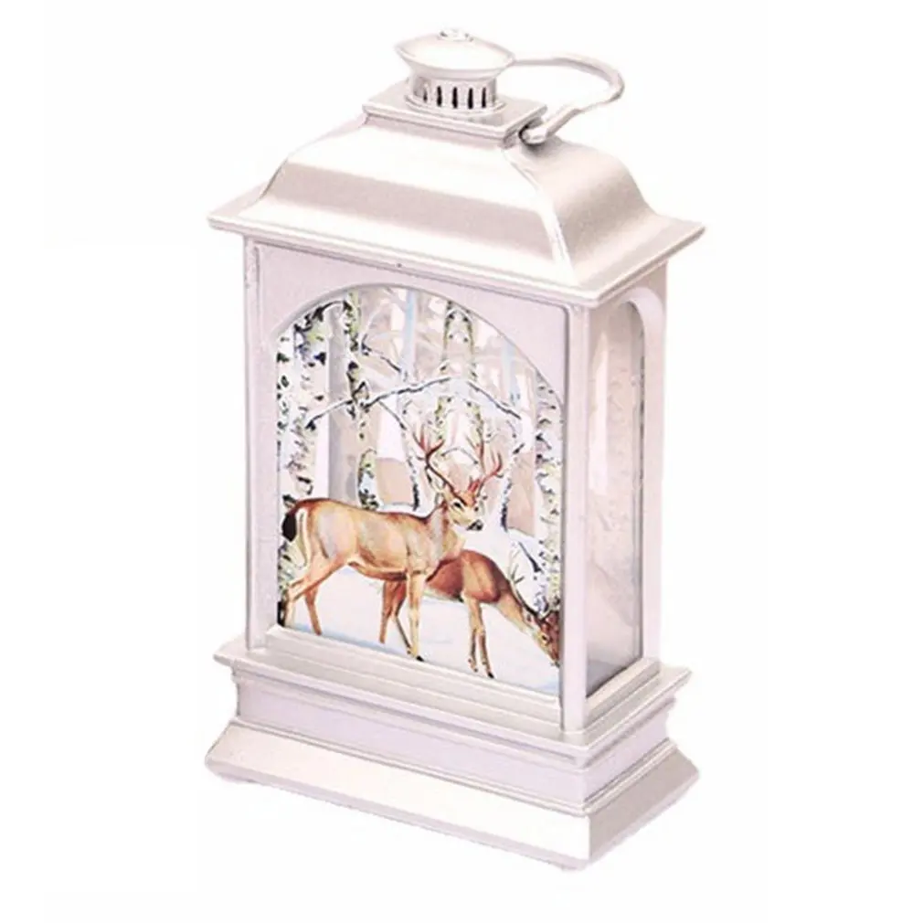 

Светящаяся масляная лампа, рождественские украшения, светящиеся портативные масляные лампы, светодиодный дисплей, оконные украшения, пода...