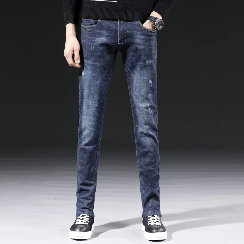 

Spring And Autumn New Fashion Casual Men's Jeans-NZKJ17