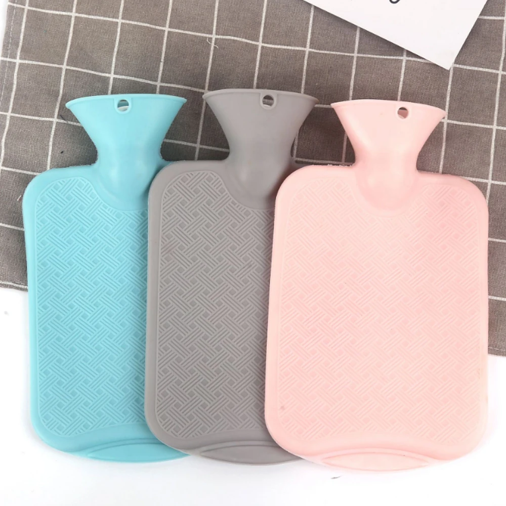 Толстые горячие портативные бутылки для воды резиновая подошва зимний теплая