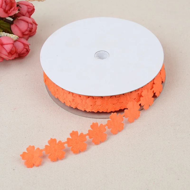 Лента для украшения свадебной вечеринки 10 ярдов 20 мм лента с цветами пояс