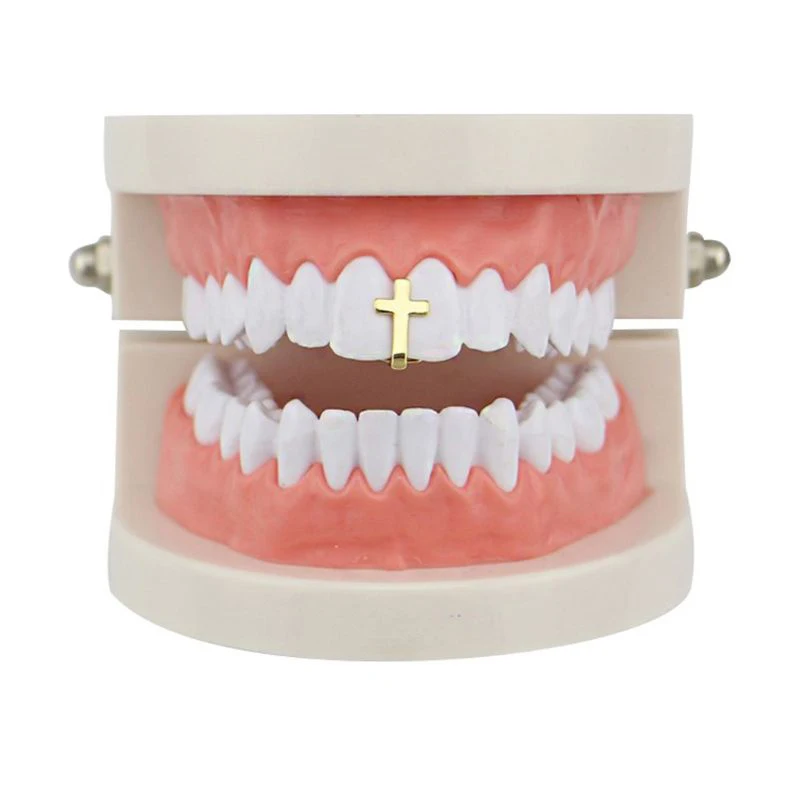 Новое поступление шапочка для зубов в стиле хип-хоп золотого цвета модные зубные