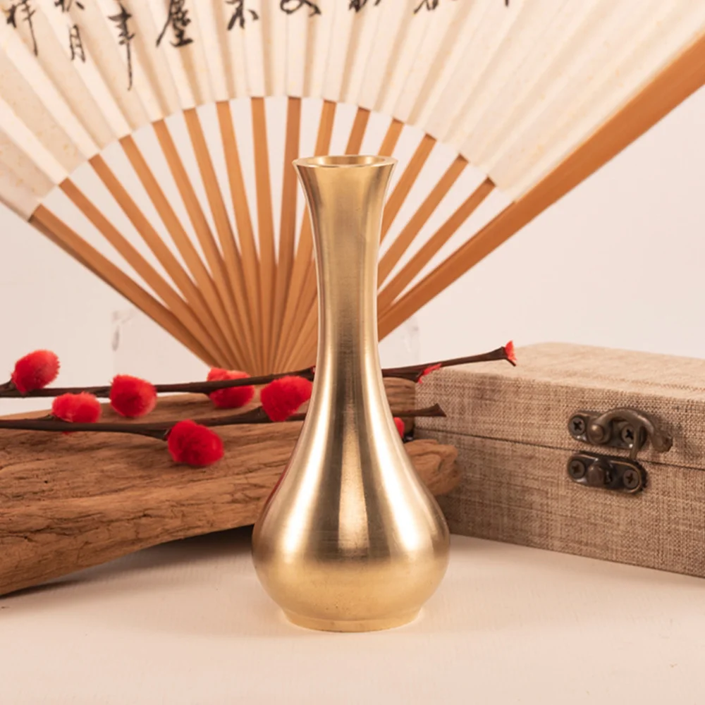 1 шт. медная декоративная мини-ваза для цветов | Дом и сад