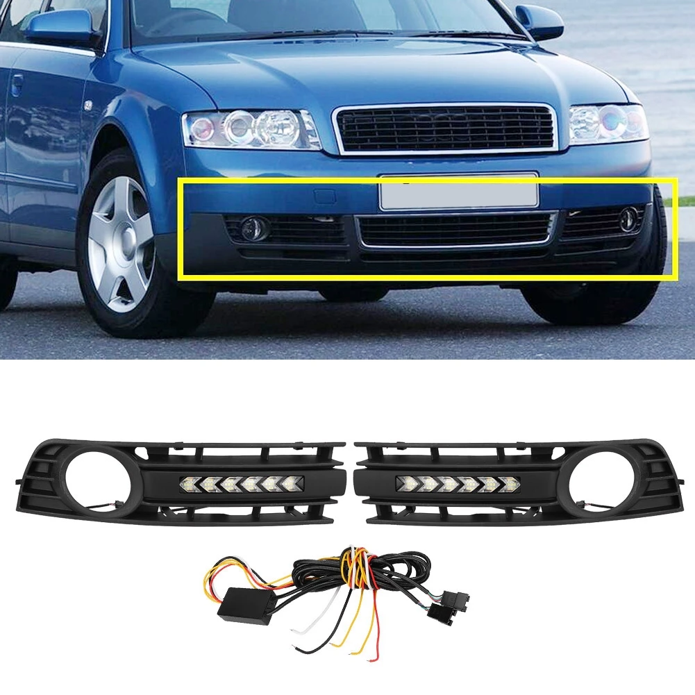 Решетки для противотумансветильник 2 шт. указатели поворота подходят Audi A4 B6 01-05