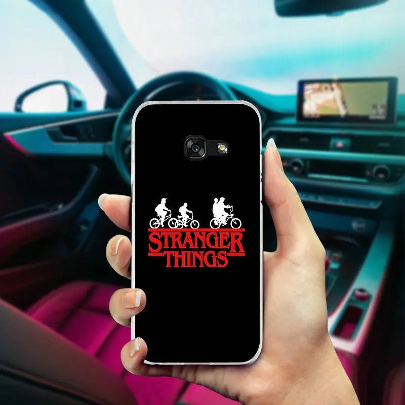 Мягкий Силиконовый ТПУ Прозрачный мобильный телефон Stranger Things чехлы для Samsung Galaxy A3