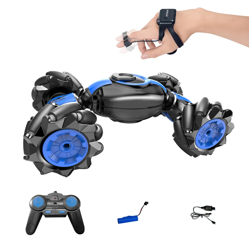 Трюки радиоуправляемые игрушечные автомобили для детей мальчиков с жестовым