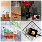 Настольная Фотография фон бумага Двусторонняя камень цемент фотостудия фотосъемка аксессуары для еды фрукты