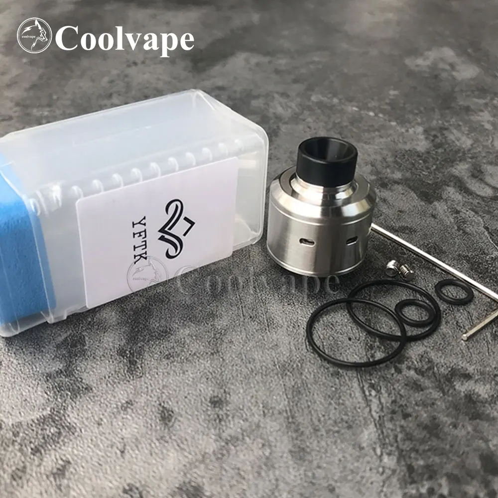 

YFTK hadaly цитадела RDA hadaly v4 style rda 22 мм перестраиваемый капельный атомайзер для squonk bf mod 510 резьбовой бак