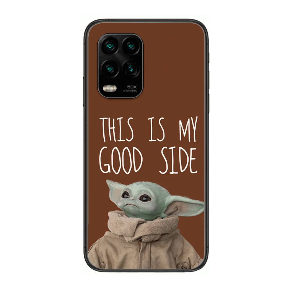 

Cute Lovely Baby Yodae Phone Case For xiaomi Redmi Note 9S 8 7 6 5 A Pro T Anime Black Cover Silicone Back Pretty senior