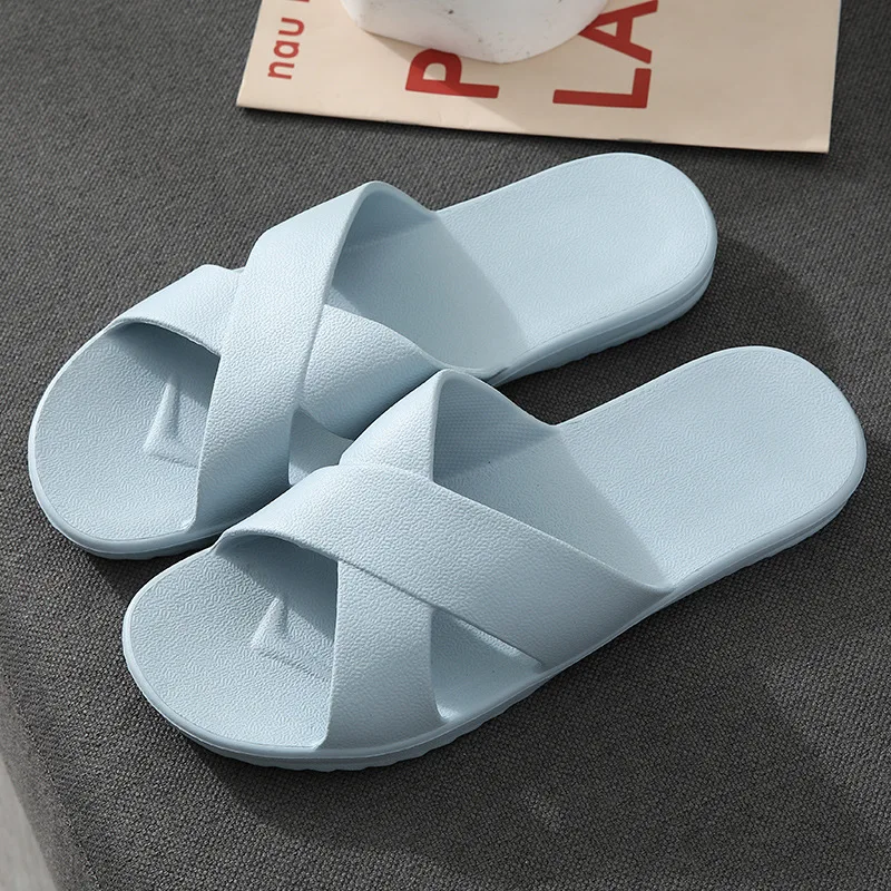 

summer women shoes bathroom slippers non-slip lightweight men Cool Slides 2020 New Home Indoor Couple Sandals Men fashion