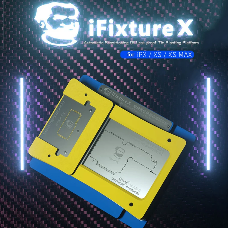 Механик 5D Max BGA трафарет Reballing kit для iPhone X/XS MAX/11/11Pro/11Pro MAX материнская плата