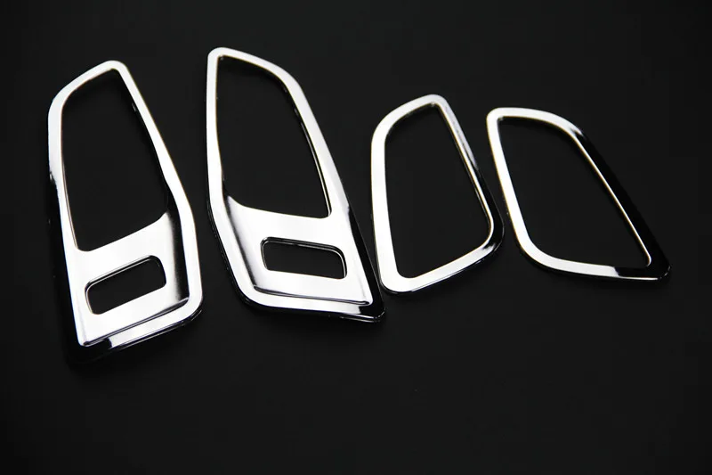 4 шт./компл. хромированная внутренняя отделка ручки дверной декоративная