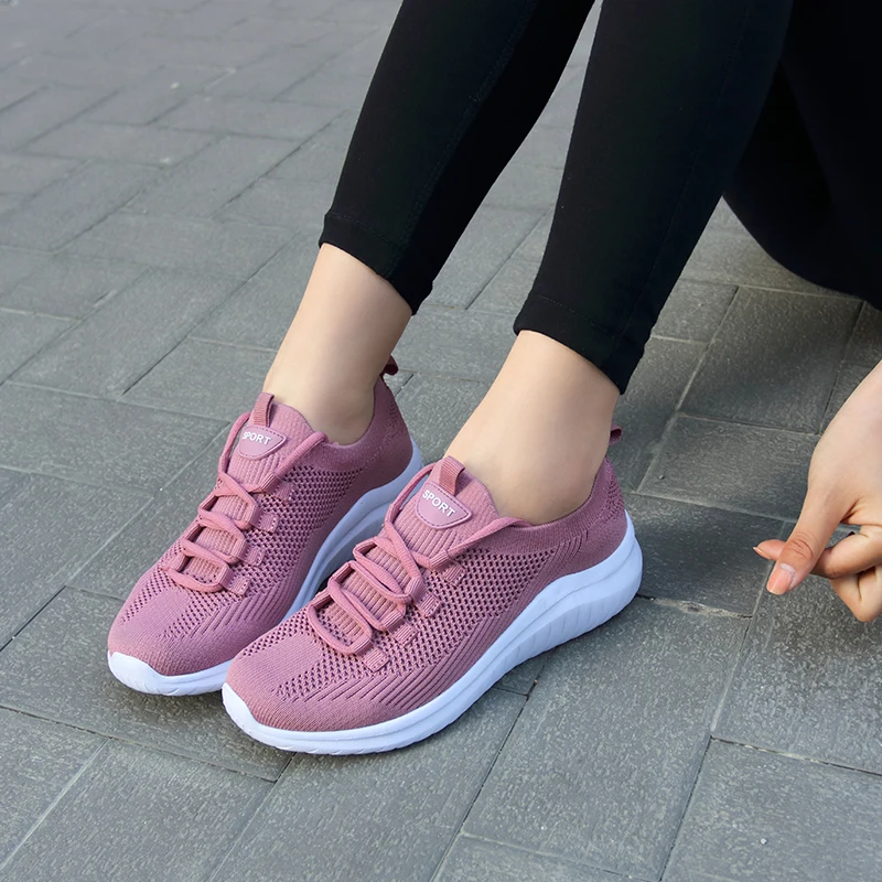 Новейшие женские кроссовки для бега спортивные 35 42 Женская прогулочная обувь