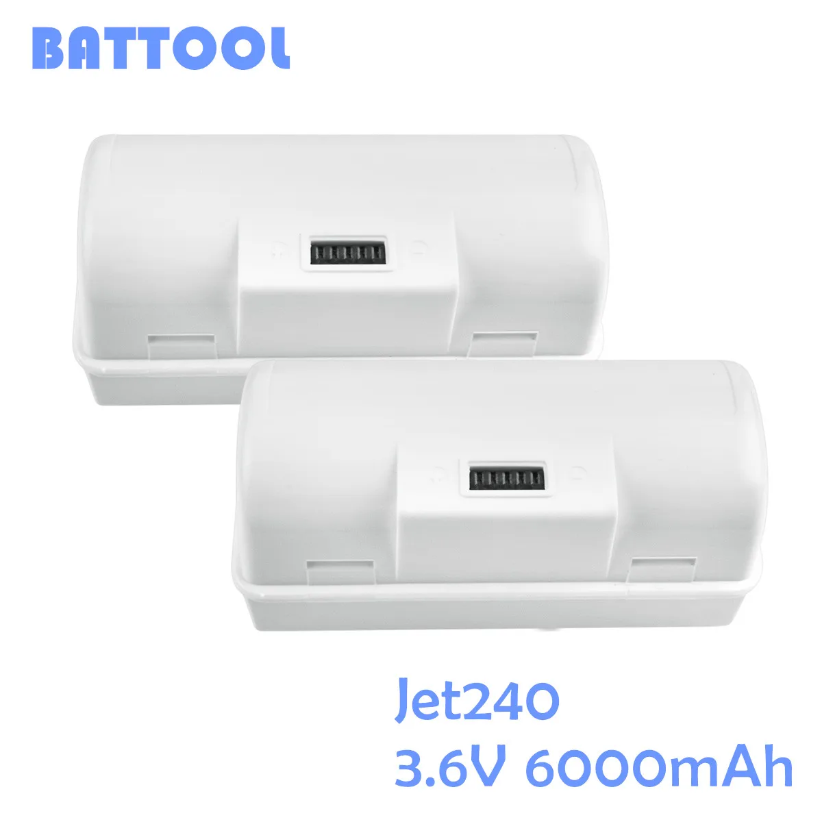 

BATTOOL 3.6V 6000mAh Jet240 Jet 240 Battery for iRobot Braava Jet240 241 244 battery 4446040 floor Mopping Robots BC674 L20