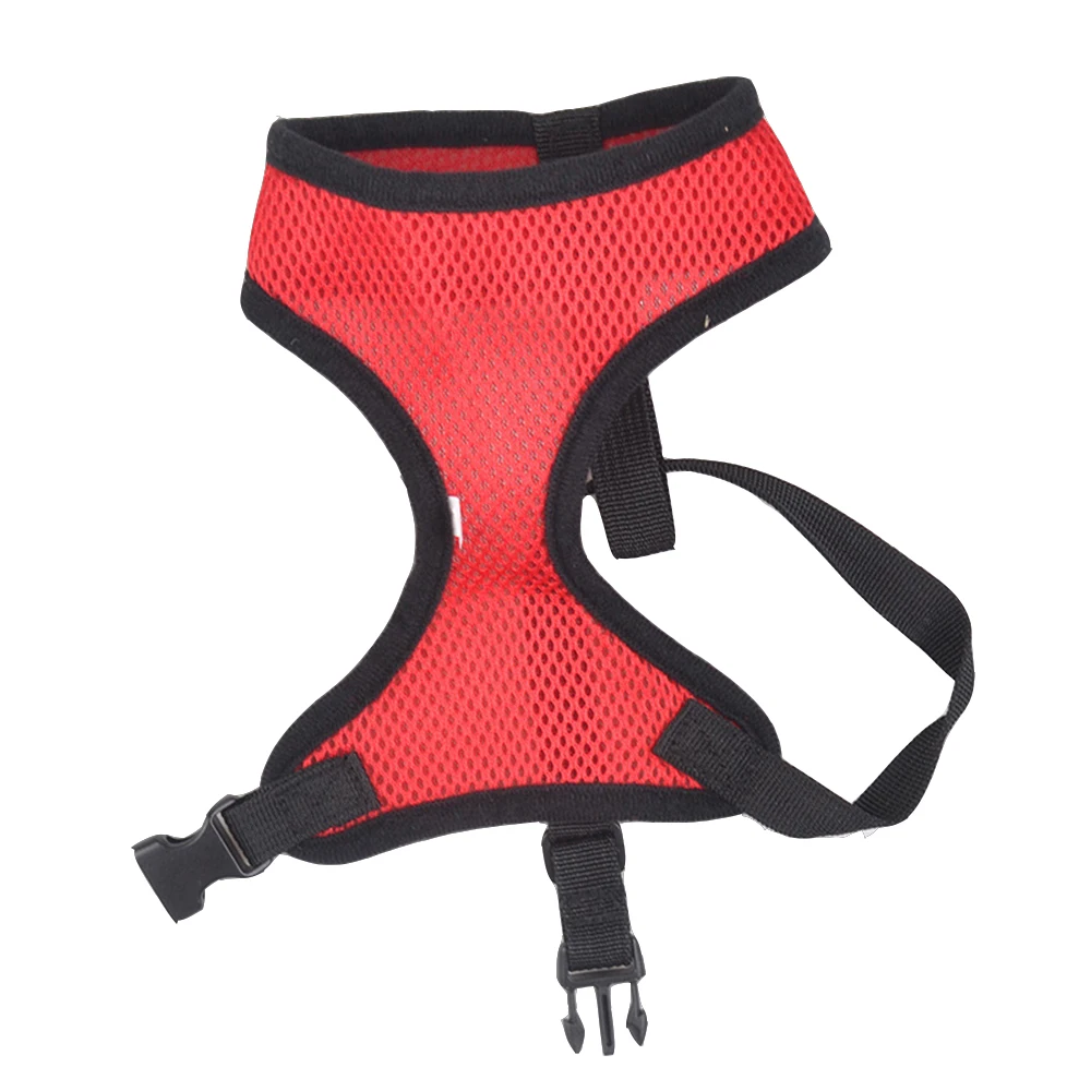Регулируемая шлейка для собак Воздухопроницаемый Сетчатый поводок кошек