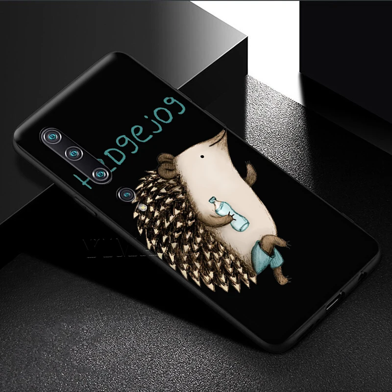 YIMAOC милый Ежик Мягкий ТПУ чехол для Xiaomi Redmi mi Note MAX 3 6 6A 7 mi6 mi8 9 se a1 a2 Pro Lite go pocophone f1 |