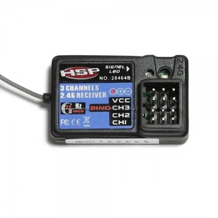 3 канальный приемник HSP 2 4 ГГц 28464B (HSP 2.4GHz) для Wind Hobby toy sports|Детали и аксессуары| |